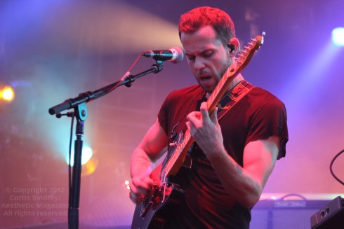 Anthony Gonzalez of M83 in Toronto. Photo: Curtis Sindrey