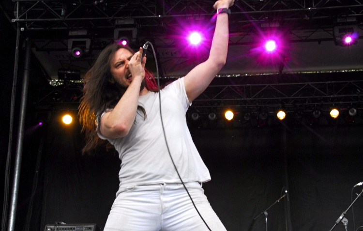 Andrew W.K. performing at Riot Fest, Toronto. (Photo: Lisa Gillan)