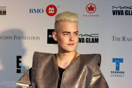 Diamond Rings at Fashion Cares 25 in Toronto. Photo copyright: Curtis Sindrey (2012) - All Rights Reserved 