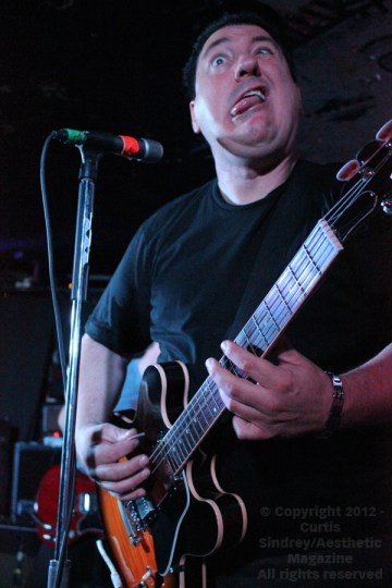 Theo Goutzinakis of Gob at Sneaky Dees on September 13, 2012. (Photo: Curtis Sindrey/Aesthetic Magazine) 