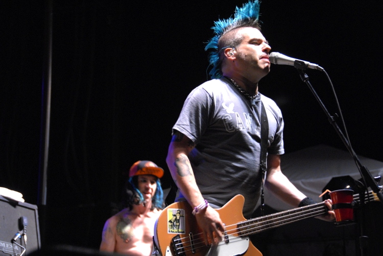 Fat Mike of NOFX at Riot Fest, Toronto. (Photo: Lisa Gillan)