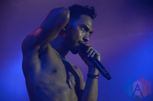 Miguel at Kool Haus in Toronto. December 11th, 2012. (Photo: Alex Lee/Aesthetic Magazine)