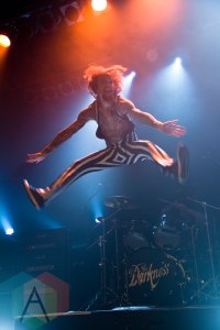 Justin Hawkins of The Darkness. (Photo: Adam Harrison/Aesthetic Magazine Toronto)