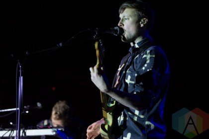 Vincent Neff of Django Django. (Photo: Bruce Emberley/Aesthetic Magazine Toronto)