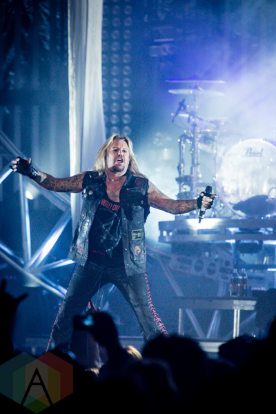 Vince Neil of Mötley Crüe. (Photo: Scott Penner/Aesthetic Magazine Toronto)