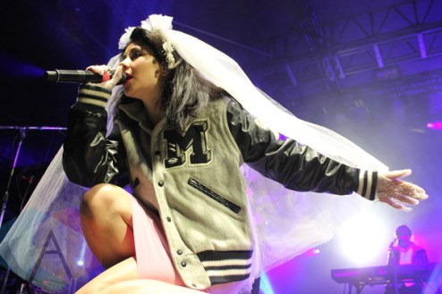 Marina and the Diamonds in Toronto. (Photo: Curtis Sindrey/Aesthetic Magazine Toronto)