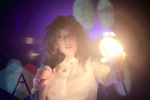 Megan James of Purity Ring. (Photo: Nim Mendoza/Aesthetic Magazine Toronto)