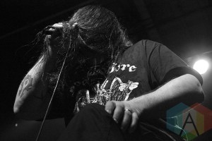 George "Corpsegrinder" Fisher of Cannibal Corpse. (Photo: Curtis Sindrey/Aesthetic Magazine Toronto)
