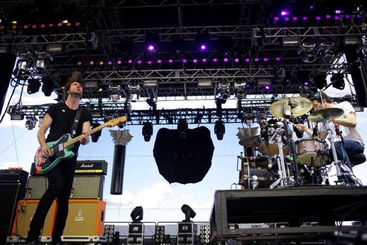 Japandroids performing at 2013 Sasquatch Music Festival on May 24. (Photo: Kirsten Pardun)