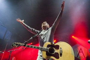 Dave King of Flogging Molly. (Photo: Neil Van/Aesthetic Magazine Toronto) 