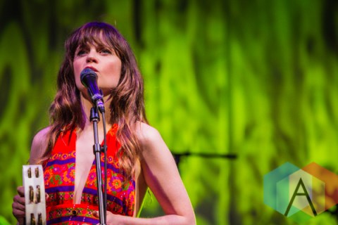 Zooey Deschanel of She & Him. (Photo: Scott Penner/Aesthetic Magazine Toronto)