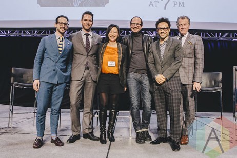 Gotstyle panel at The Gentlemen's Expo. (Photo: Neil Van/Aesthetic Magazine Toronto)
