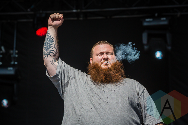 Action Bronson performing at Ottawa Bluesfest in Ottawa, ON in July 2014. (Photo: Scott Penner/Aesthetic Magazine)
