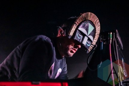 SBTRKT. (Photo: Victoria Charko/Aesthetic Magazine Toronto)
