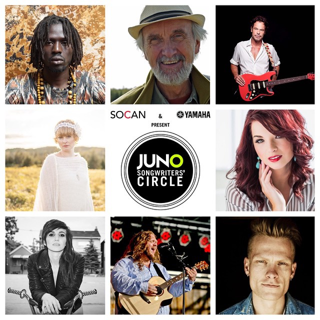 2015 JUNO Awards Songwriters’ Circle