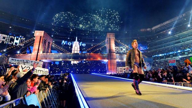 Chris Jericho at Wrestlemania 29 at MetLife Stadium in East Rutherford, New Jersey in 2013.
