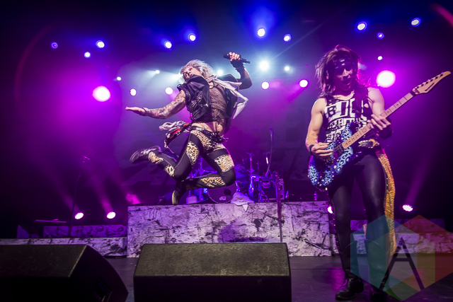 Steel Panther performing at Sound Academy in Toronto, ON on May 22, 2015. (Photo: Dale Benvenuto/Aesthetic Magazine Toronto)