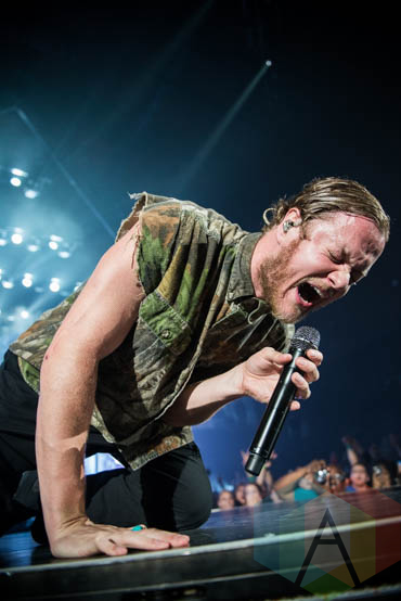 Imagine Dragons performing at Allstate Arena in Chicago, IL on June 15, 2015. (Photo: Katie Kuropas/Aesthetic Magazine)