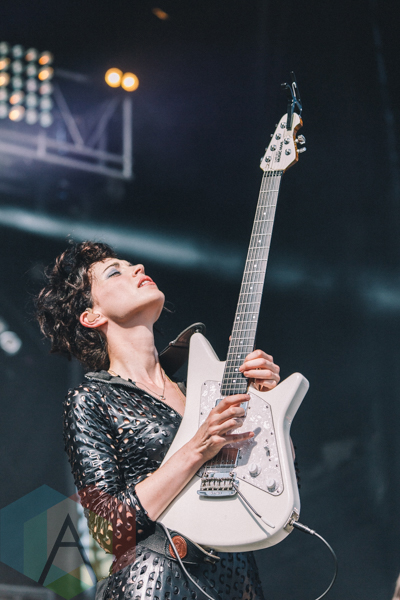 St. Vincent performing at Wayhome Festival on July 26, 2015. (Photo: Rick Clifford/Aesthetic Magazine)