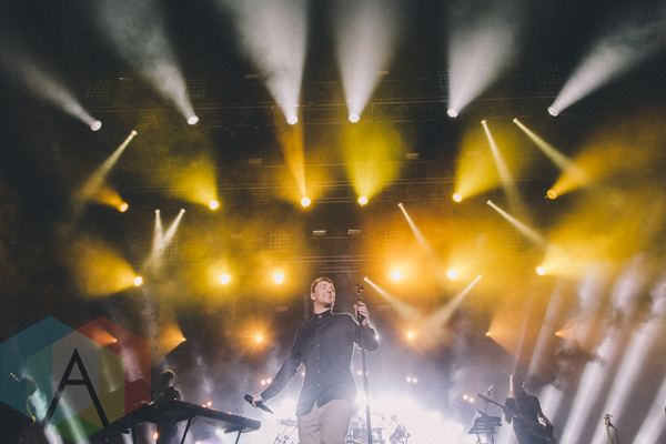 Sam Smith performing at Wayhome Festival on July 26, 2015. (Photo: Rick Clifford/Aesthetic Magazine)