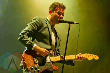 Arkells performing at the Greenbelt Harvest Picnic in Hamilton, ON on Aug. 29, 2015. (Photo: Orest Dorosh/Aesthetic Magazine)