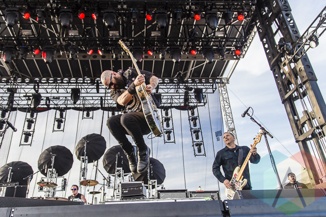 Rancid performing at Riot Fest Toronto 2015 at Downsview Park in Toronto, ON on Sept. 20, 2015. (Photo: Dale Benvenuto/Aesthetic Magazine)
