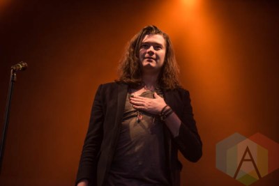 The Academy Is performing at Riot Fest Chicago in Chicago, IL on Sept. 12, 2015. (Photo: Katie Kuropas/Aesthetic Magazine)