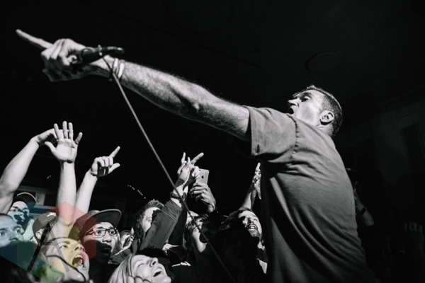 New Found Glory performing at The Danforth Music Hall in Toronto on October 25, 2015. (Photo: Amy Buck/Aesthetic Magazine)