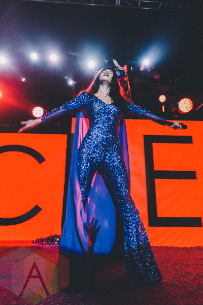 Marina and The Diamonds performing at Sound Academy in Toronto on November 2, 2015. (Photo: Rick Clifford/Aesthetic Magazine)