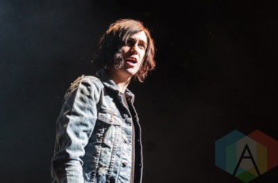 Sleeping With Sirens performing at Madison Square Garden in New York City on November 24, 2015. (Photo: Saidy Lopez/Aesthetic Magazine)