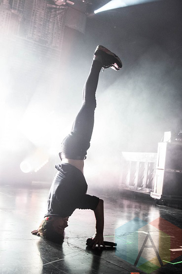 New Politics performing at The Danforth Music Hall in Toronto on November 15, 2015. (Photo: Kelsey Giesbrecht/Aesthetic Magazine)