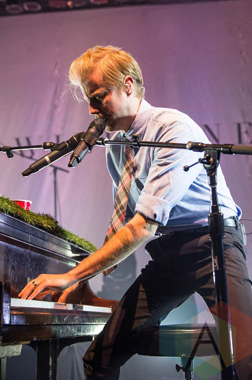 Andrew McMahon in the Wilderness performing at The Danforth Music Hall in Toronto on November 15, 2015. (Photo: Kelsey Giesbrecht/Aesthetic Magazine)