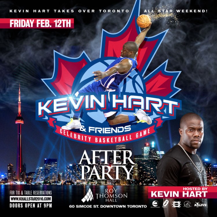 Kevin Hart - NBA All-Star Weekend - Toronto