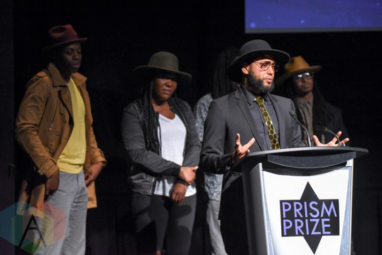 Director X, Recipient of the Special Achievement award during the 2016 Prism Prize gala at the TIFF Lightbox in Toronto on May 15, 2016. (Photo: Jamie Espinoza/Aesthetic Magazine)