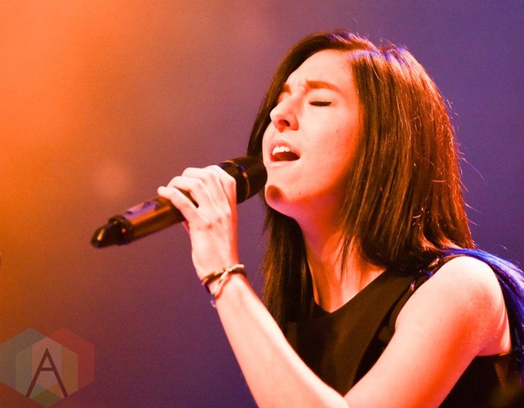 Christina Grimmie performing at the Mod Club in Toronto on June 5, 2016 (Photo: Jaime Espinoza/Aesthetic Magazine)