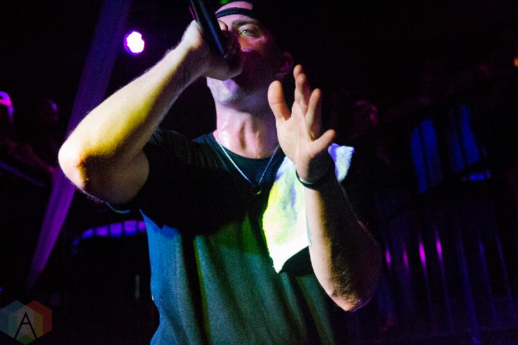 Classified performing at the Bourbon Room in Ottawa on September 6, 2016 (Photo: Lucy Sky/Aesthetic Magazine)