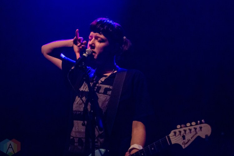 Dilly Dally performs at the Danforth Music Hall in Toronto on October 30, 2016. (Photo: Katrina Lat/Aesthetic Magazine)