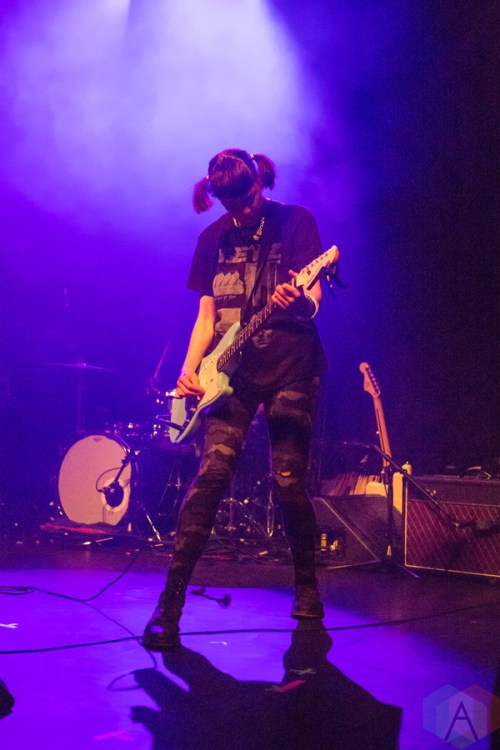 Dilly Dally performs at the Danforth Music Hall in Toronto on October 30, 2016. (Photo: Katrina Lat/Aesthetic Magazine)