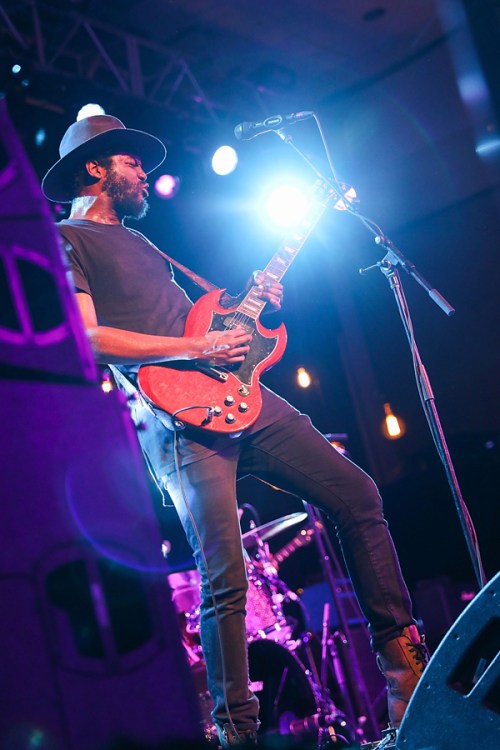 Gary Clark Jr performs at the Hilton Austin Hotel in Austin, Texas on October 28, 2016 as part of the 2016 Hilton Concert Series. (Photo: Rick Kern/Getty)
