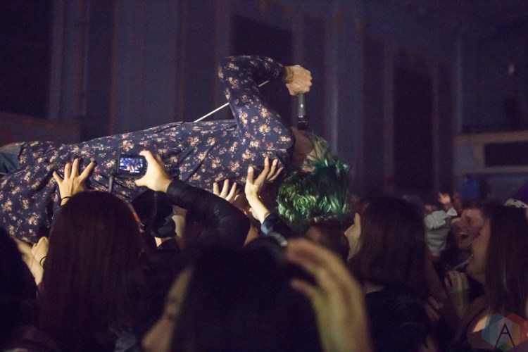 Grouplove performs at the Danforth Music Hall in Toronto on October 30, 2016. (Photo: Katrina Lat/Aesthetic Magazine)
