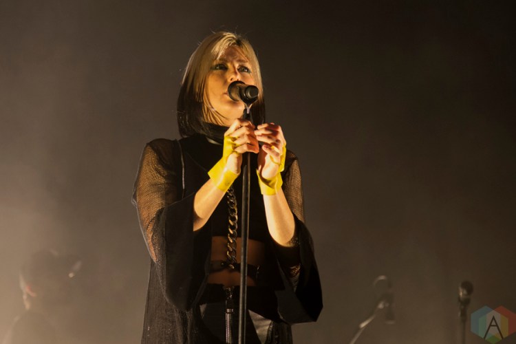 Phantogram performs at the Phoenix Concert Theatre in Toronto on October 19, 2016. (Photo: Mike Fowler/Aesthetic Magazine)