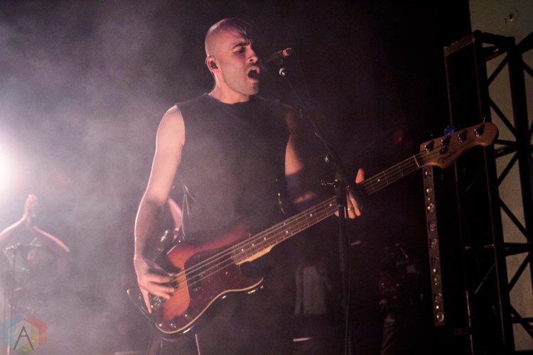 July Talk performs at the Danforth Music Hall in Toronto on October 28, 2016. (Photo: Alyssa Balistreri/Aesthetic Magazine)