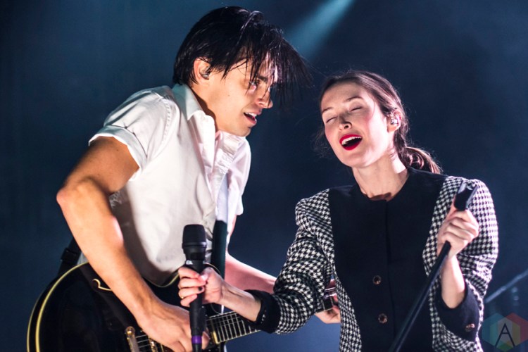 July Talk performs at the Danforth Music Hall in Toronto on October 28, 2016. (Photo: Alyssa Balistreri/Aesthetic Magazine)