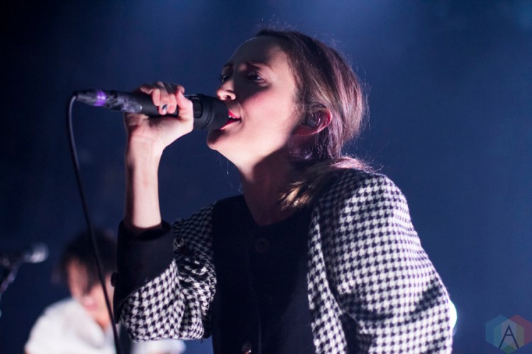 July Talk performs at the Danforth Music Hall in Toronto on October 28, 2016. (Photo: Alyssa Balistreri/Aesthetic Magazine)