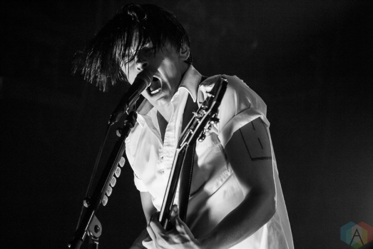 July Talk performs at the Danforth Music Hall in Toronto on October 28, 2016. (Photo: Alyssa Balistreri/Aesthetic Magazine)