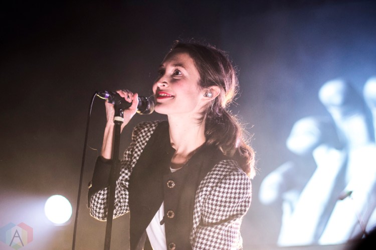 July Talk performs at the Danforth Music Hall in Toronto on October 28, 2016. (Photo: Alyssa Balistreri/Aesthetic Magazine)