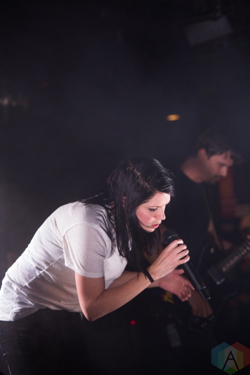 K Flay performs at the Biltmore Cabaret in Vancouver on October 29, 2016. (Photo: Ryan Deasley/Aesthetic Magazine)