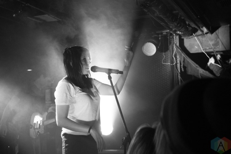 K Flay performs at the Biltmore Cabaret in Vancouver on October 29, 2016. (Photo: Ryan Deasley/Aesthetic Magazine)