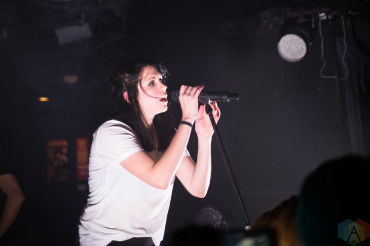 K Flay performs at the Biltmore Cabaret in Vancouver on October 29, 2016. (Photo: Ryan Deasley/Aesthetic Magazine)
