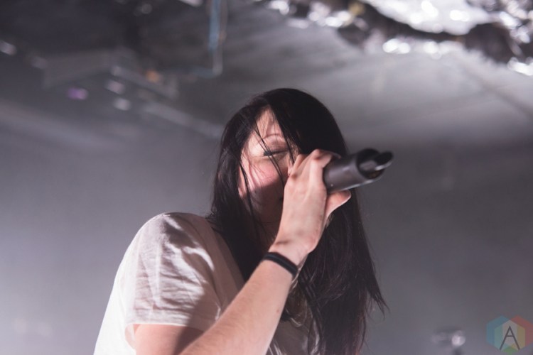 K Flay performs at the Biltmore Cabaret in Vancouver on October 29, 2016. (Photo: Ryan Deasley/Aesthetic Magazine)